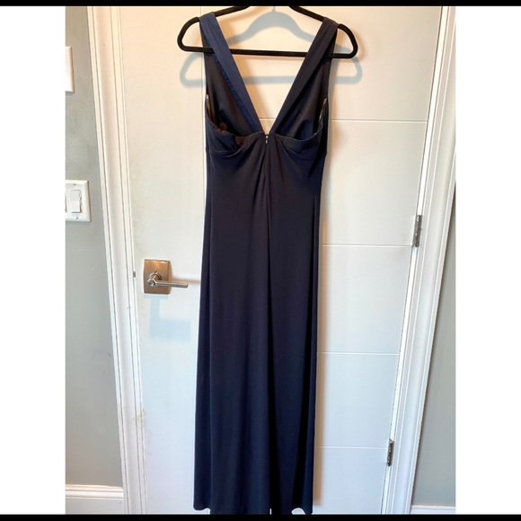 NWT LAUNDRY BY DESIGN Navy Formal Gown - Picture 4 of 8